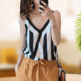 Korean Summer Sexy Spaghetti Strap Tank Top