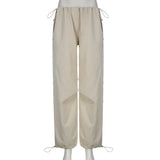 Korean Casual Joggers Tech Pants