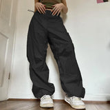Korean Casual Joggers Tech Pants
