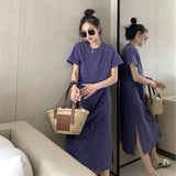 Korean Sexy Back Casual Dress