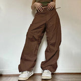 Korean Casual Joggers Tech Pants