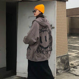 Hooded Smiley Jacket