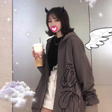 Hooded Smiley Jacket