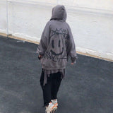 Hooded Smiley Jacket
