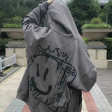 Hooded Smiley Jacket