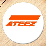 Korean Ateez Pin Badges