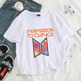 Permission to Dance Colorful T Shirt