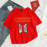 Permission to Dance Colorful T Shirt