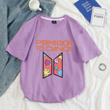 Permission to Dance Colorful T Shirt