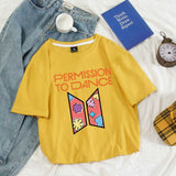 Permission to Dance Colorful T Shirt