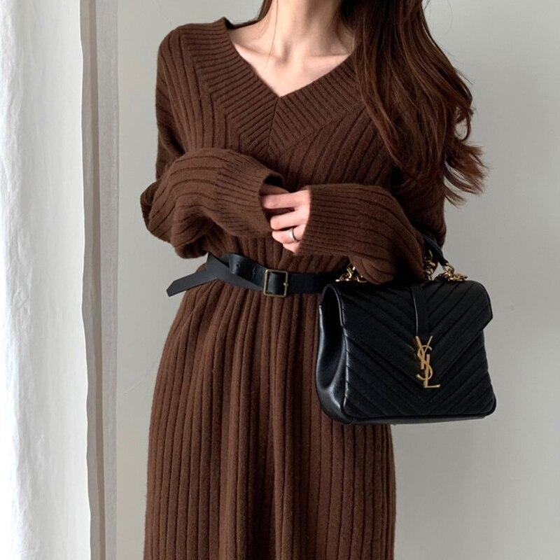 green emerald velvet dress Korean Dress Sweater