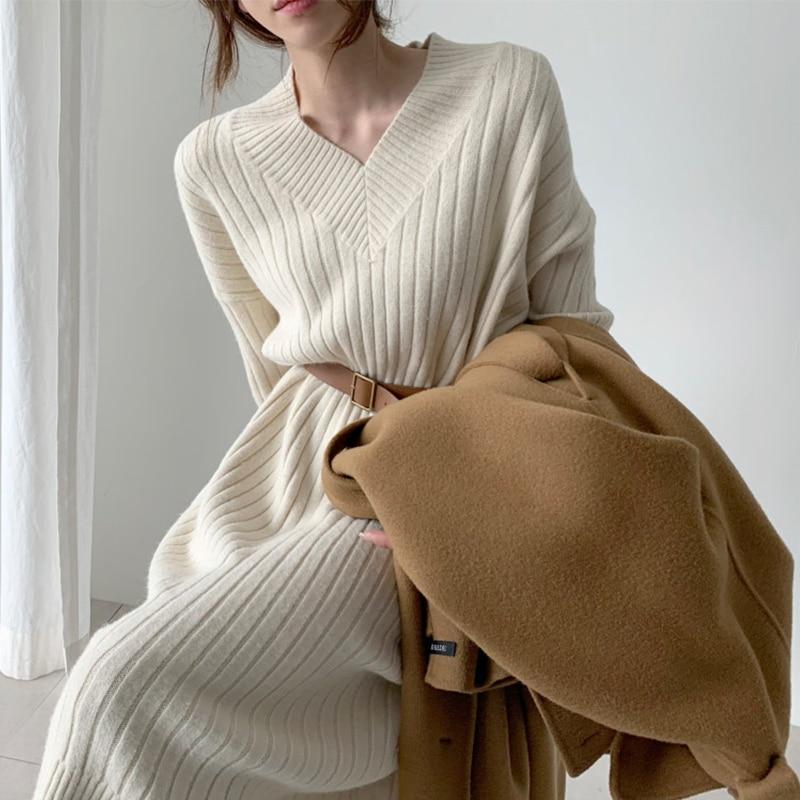 Korean Dress Sweater | Korean Style Shop Korean Dress Sweater | Korean Style Shop