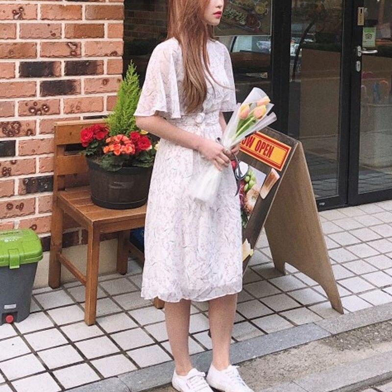 Korean Dress With Flower
