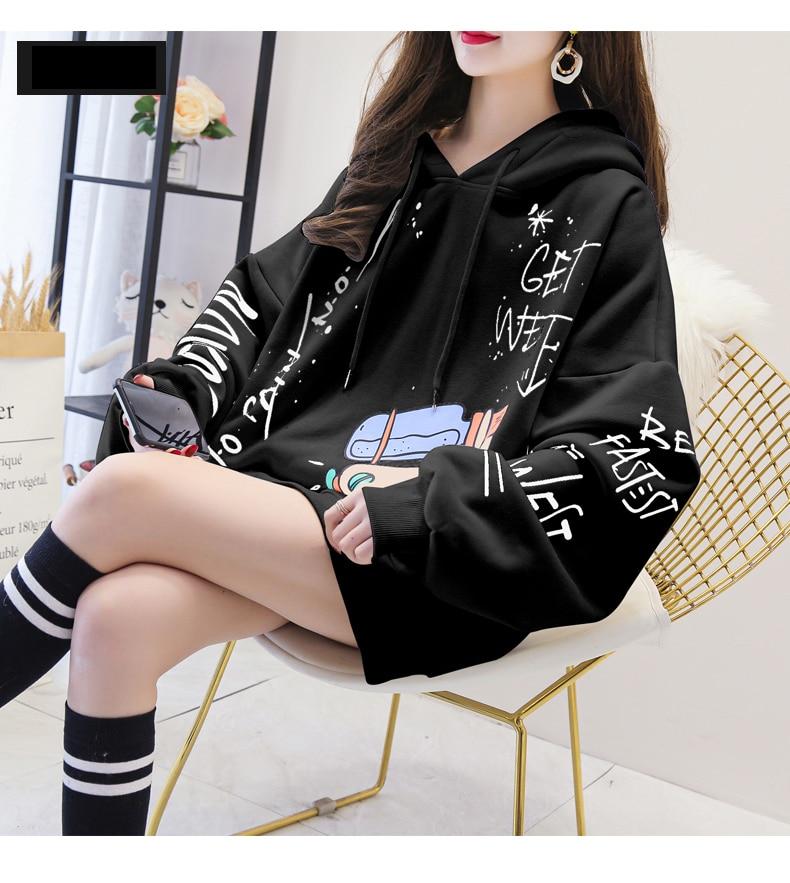 Korean Hoodie Outfits Womens Korean Hoodie Hip Hop Korean Style Shop