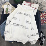 Korean Hoodie Not a Human