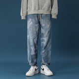 Korean Pant Jeans Retro Love