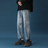 Korean Pant Jeans Retro Love