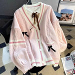 Kawaii Bow Cardigan