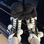 Snow Lolita Boots