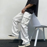 Korean-Style Loose Cargo Pants – Comfort and Urban Style