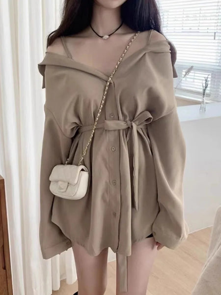 Korean Off Shoulder Dress | Korean Style Shop