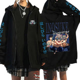 Inosuke Anime Zipper Hoodie