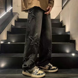 Straight Flared Denim Pants – Effortless Casual Chic