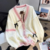 Kawaii Bow Cardigan