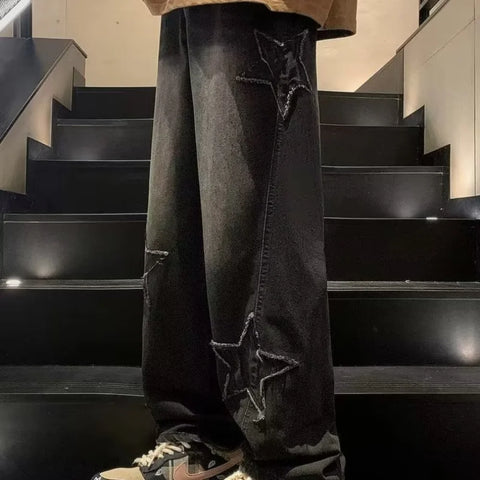 Straight Flared Denim Pants – Effortless Casual Chic