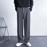 Men’s Korean-Style Baggy Pants – Lightweight Comfort