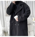 Korean Winter Double Breasted Woolen Coat