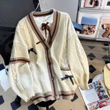 Kawaii Bow Cardigan