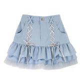 Cute Blue Skirt from South Korea