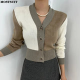 Korean Elegant Women Cardigan