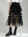 Chaebol Layered Skirt-Pants – Goth Fashion