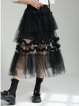 Chaebol Layered Skirt-Pants – Goth Fashion