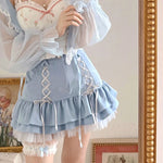Cute Blue Skirt from South Korea