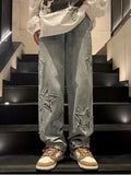 Straight Flared Denim Pants – Effortless Casual Chic