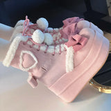 Snow Lolita Boots