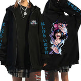 Inosuke Anime Zipper Hoodie