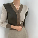 Korean Elegant Women Cardigan