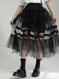 Chaebol Layered Skirt-Pants – Goth Fashion