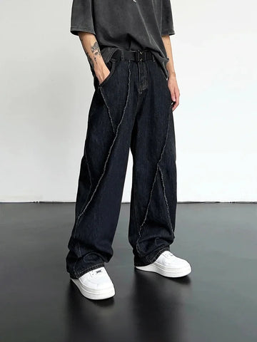 Loose Korean-Style Jeans – Urban Comfort Redefined