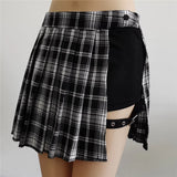 Korean Skirt with Thigh Belt