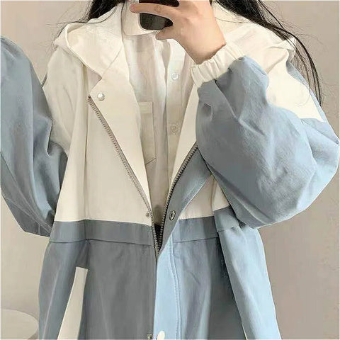 Korean Blue Spring Jacket