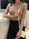 Korean Knitted Turtleneck Sweaters