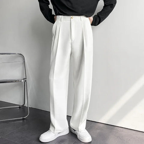 Men’s Korean-Style Baggy Pants – Lightweight Comfort