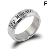 Korean BTS Ring