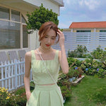 Korean Green Outfit