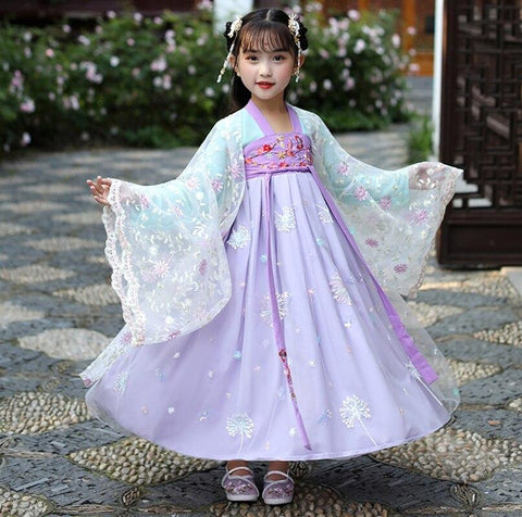 Ethnic Clothing Girls Korean Traditional Dress Minority Folk Ancient Korea  Hanbok Children Party Court Dance Costume For Stage Performance From 35,01  € | DHgate